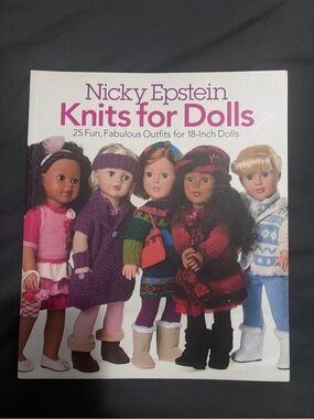 Knits for Dolls - Pink Cover